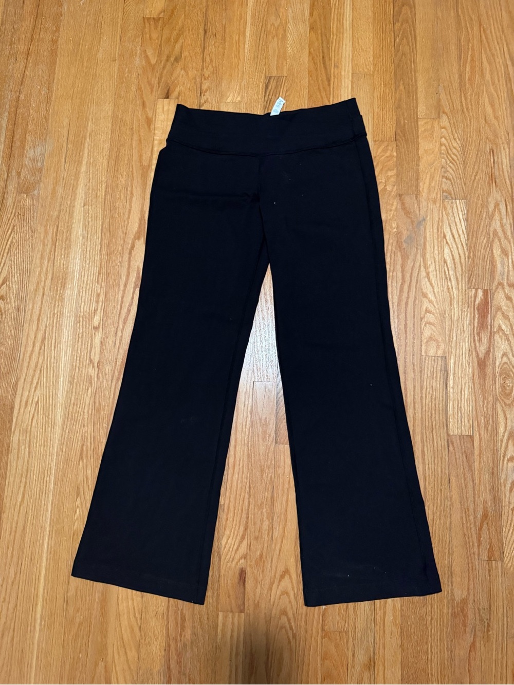 lululemon athletica Black Flared Yoga Pants Astro size 10 great condition
